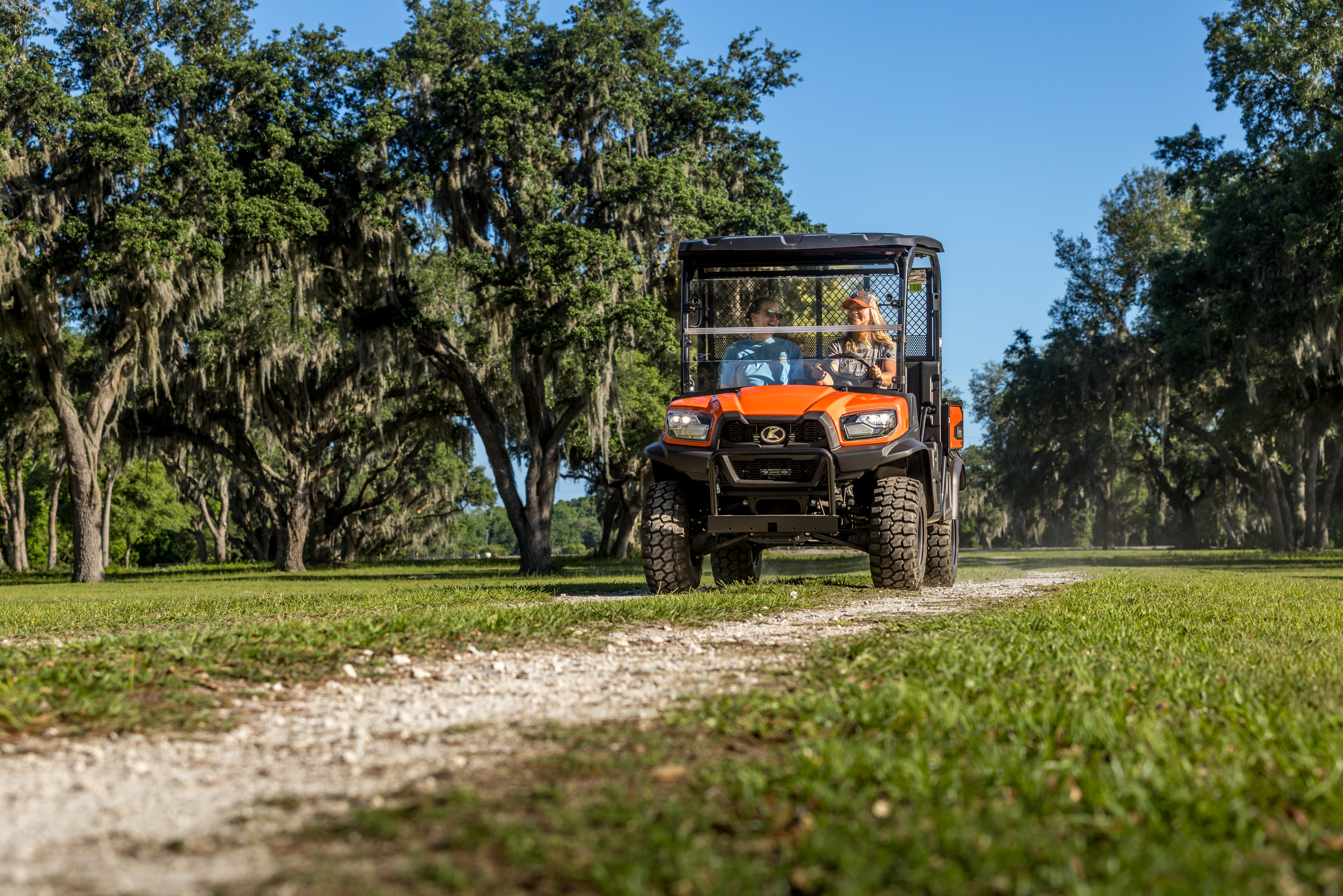 Kubota RTV on a Florida horse farm property